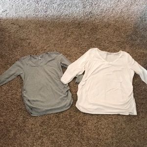 Maternity 3/4 sleeve Tops